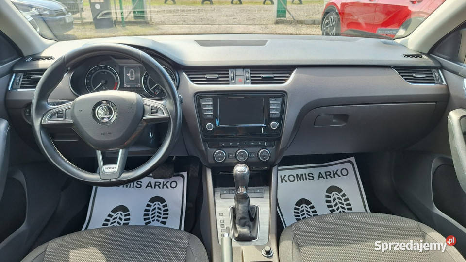 koda Octavia Skout 20 180 4x4 DSG III 2013 kurtyny powietrzne zachodniopomorskie Zieleniewo