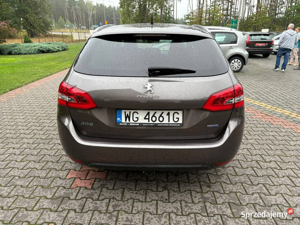 Peugeot 308 SW 16 HDI 120 Skórzana tapicerka wielofunkcyjna kierownica Lipówki