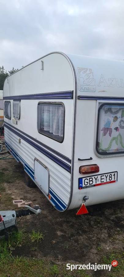 Przyczepa kempingowa Knaus Azur 570 1000kg Grudziądz