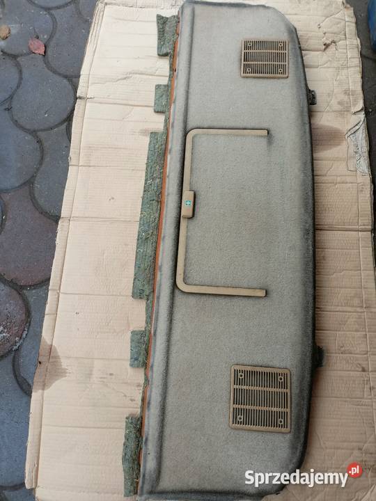 Mercedes 190 W201 tylna półka przedlift kremowa