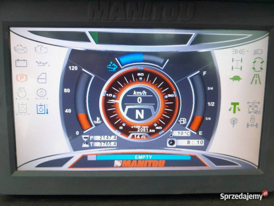 pozostałe Manitou MRT 2470 PRIVILEGE ST4 S1 ROTO Widełki