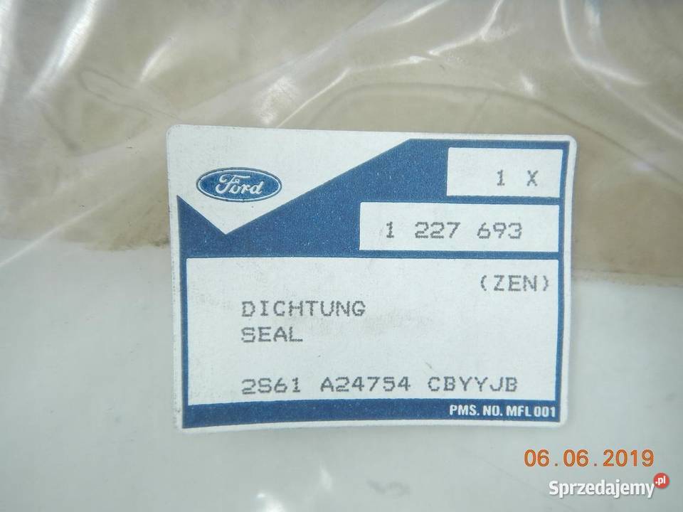 USZCZELKA DRZWI TYŁ FORD FIESTA 0108 ASO Uszczelki