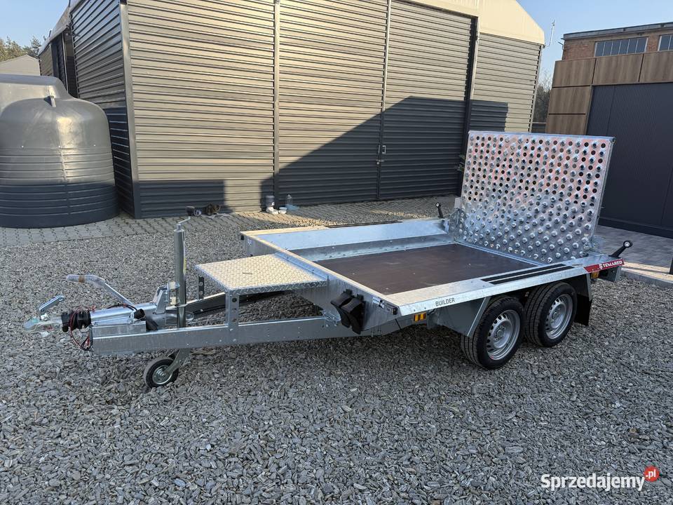 Przyczepka samochodowa TEMARED BUILDER 26152 3T pełny VAT Lubin