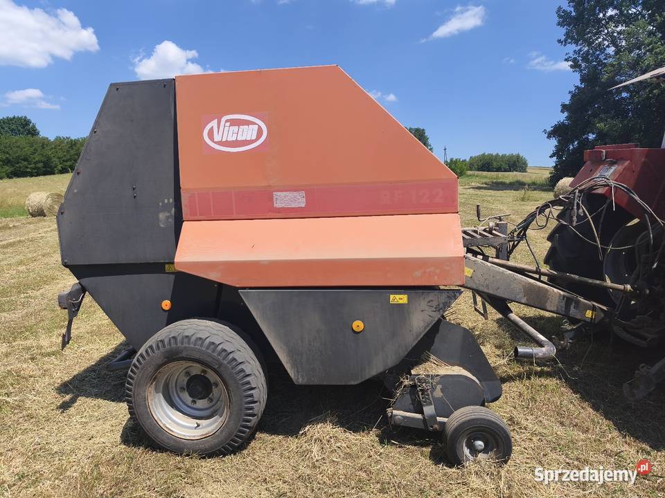 Prasa rolująca vicon rf 122 120x120 Nowa Słupia