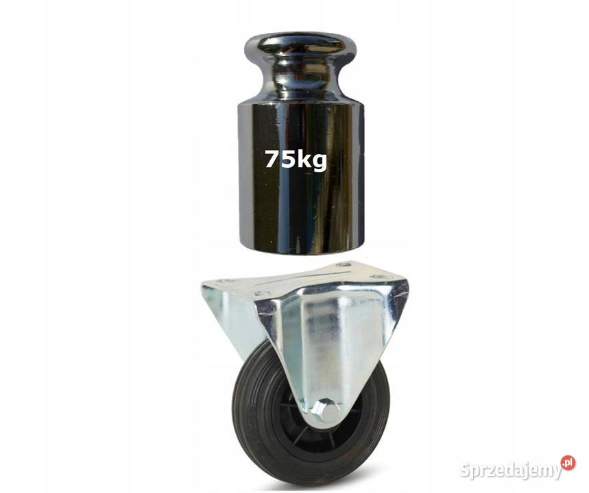 Koło stałe 100mm 75 guma polipropylen kółko Kozienice