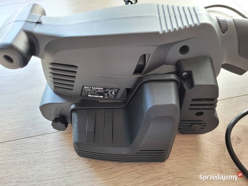 Szlifierka taśmowa Meec Tools 600W 75x457 Szlifierki taśmowe wielkopolskie Poznań