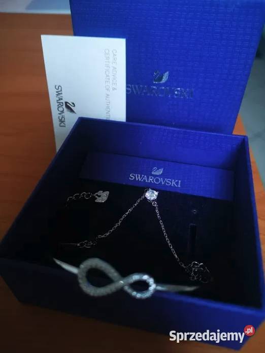 Svarowski oryginał bransoletka Infinity
