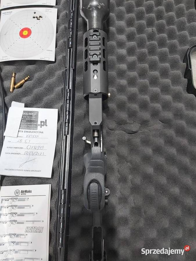 Airmaks Katran 55 Long Barrel serwis kufer Sporty strzeleckie i myślistwo lubuskie Wschowa