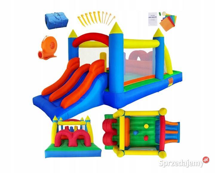 plac zabaw dmuchany zjeżdżalnia 488 x 240 x 190 Książ Wielkopolski
