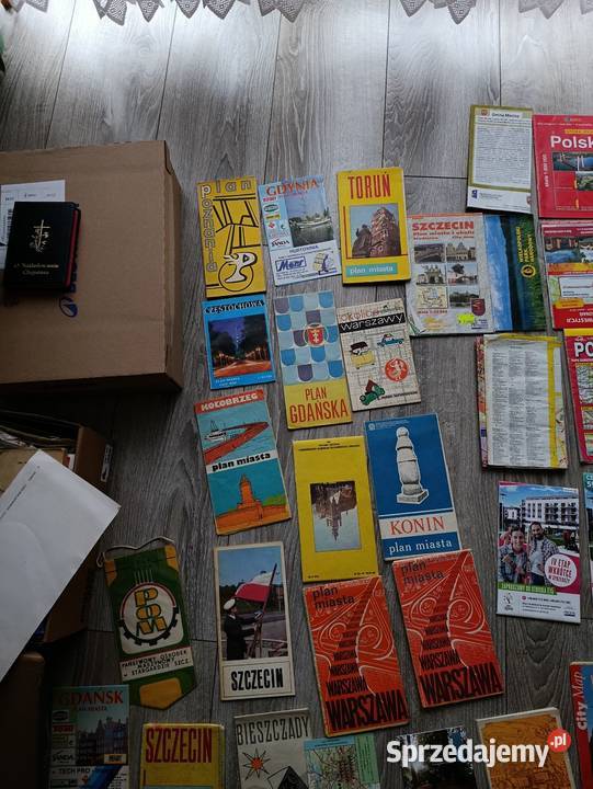 mapy różnych miast Poznań