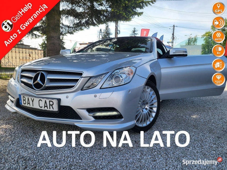 Mercedes E 200 18 204 Mały Przebieg Stan Kabriolet Pabianice