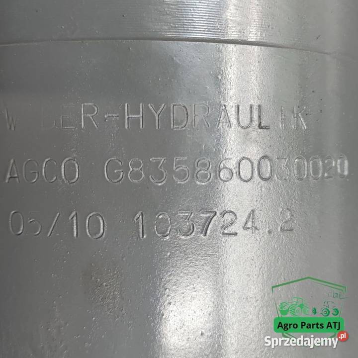 SIŁOWNIK HYDRAULICZNY PODWÓJNEGO DZIAŁANIA Ciechanowiec