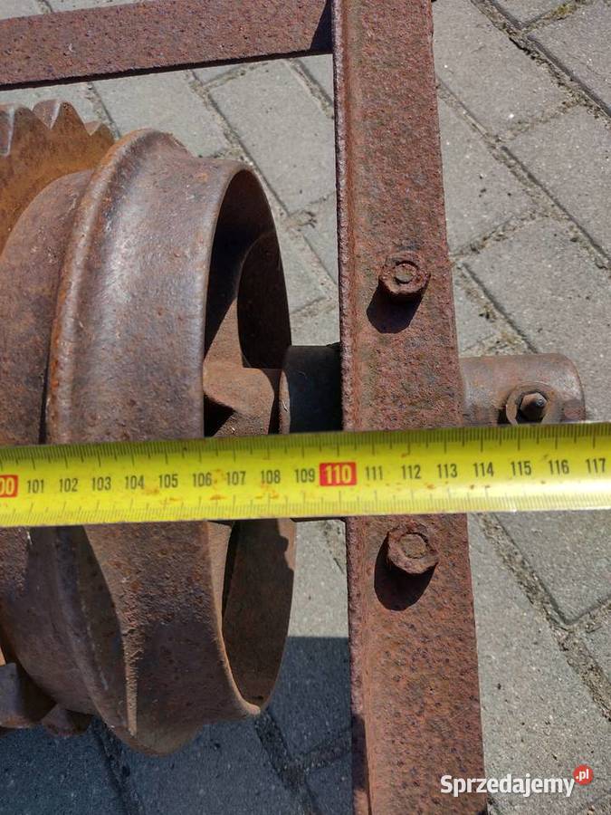 Wały posiewne ciagane Cambridge szerokość 340 kujawsko-pomorskie Sośno sprzedam