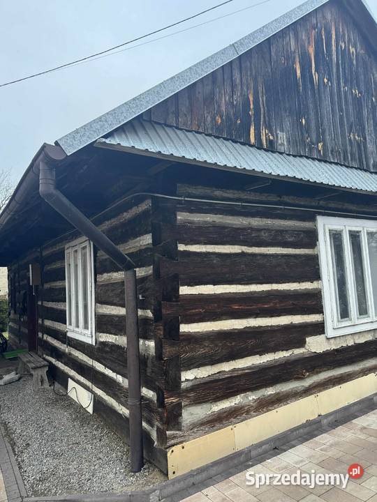 Dom drewniany do rozbiórki i przeniesienia Górno