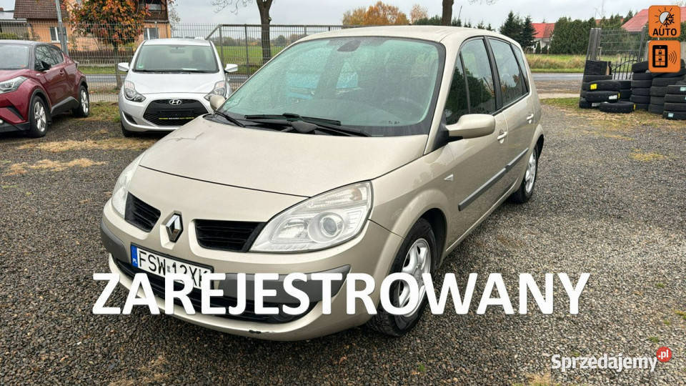 Renault Scenic gaz LPG klima zarejestrowany II