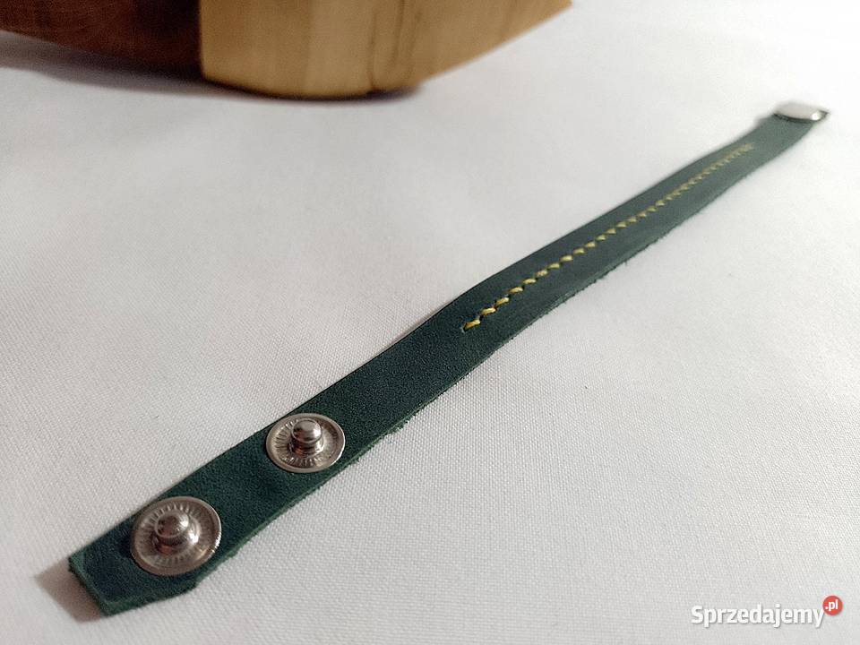 Skórzana bransoletka świętokrzyskie Kielce