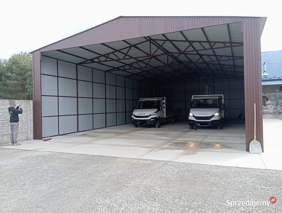 Garaż Blaszany Wysoka OtwartaWiata Hala Garaże Tarnów sprzedam