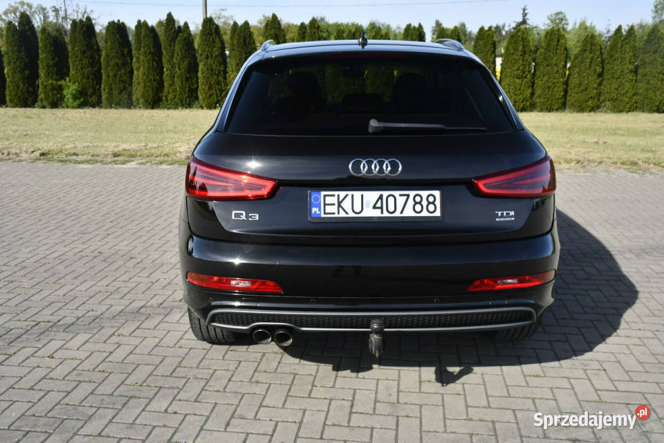 Audi Q3 20Tdi DUDKI11 4x4NaviSkóryPanorama czujnik parkowania Kutno