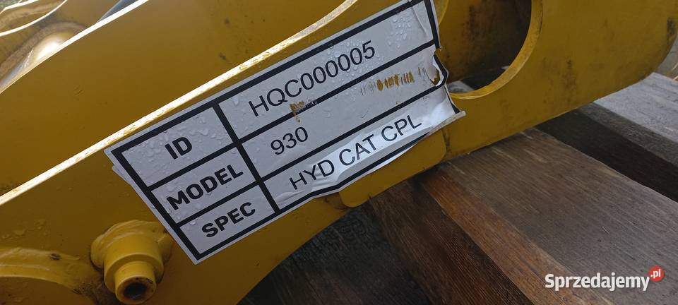 Nowe szybkozłącze ramka ładowarki CAT 930 Białystok