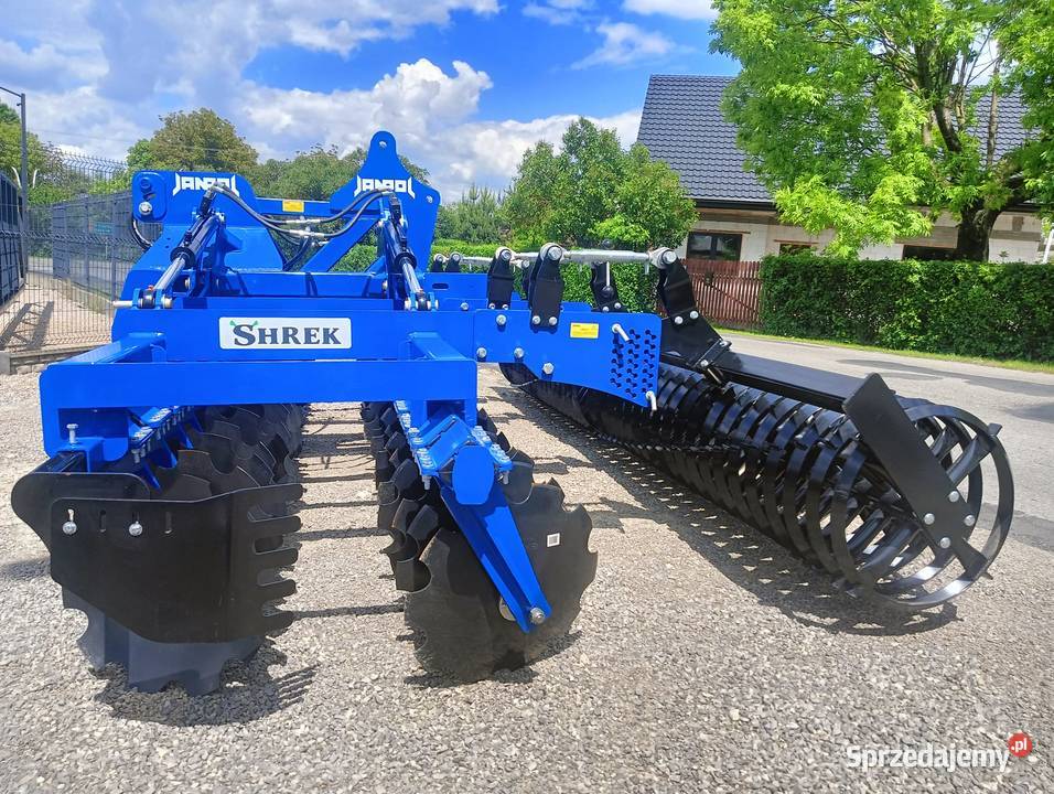 brona talerzowa hydrauliczna OKAZJA JANPOL 456m nieuszkodzony Ciechanów
