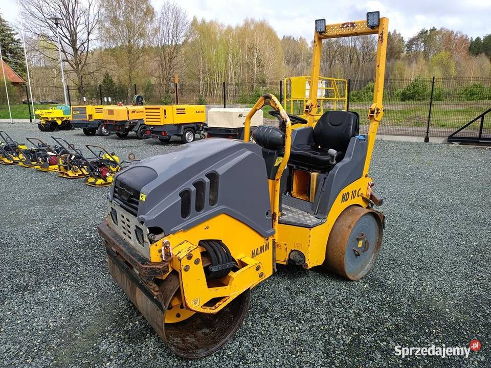 WALEC DROGOWY HAMM HD 10C VV  85 Trzebnica