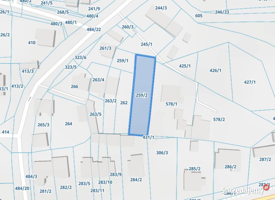 Okazja inwestycyjna Działka 521 m Kraków Piaski sprzedam