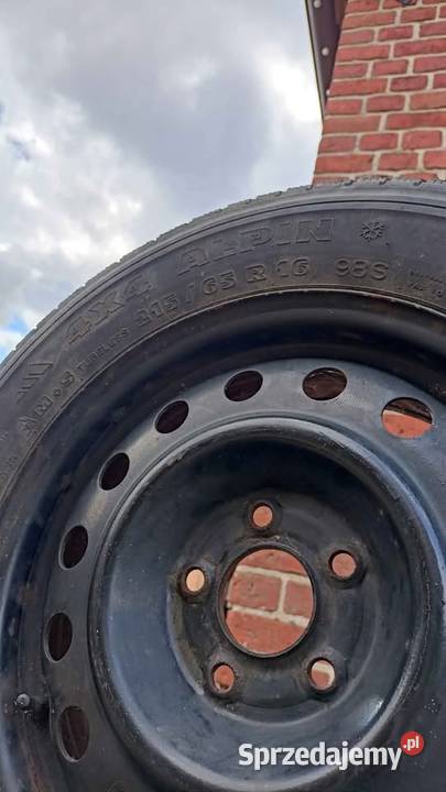 Sprzedam 4 opony wielosezonowe z felgami 21565 Markocin