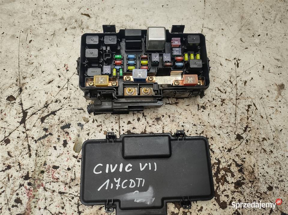 HONDA CIVIC VII 17cdti skrzynka bezpieczników