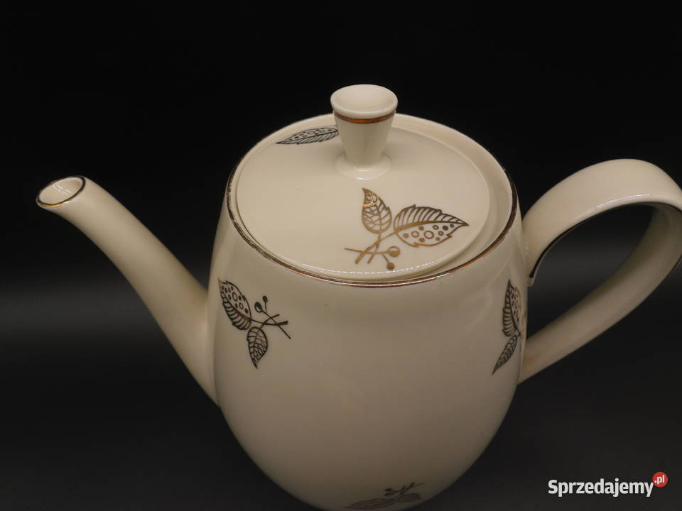 Bawarski porcelanowy dzbanek do herbatykawy wielkopolskie Raszków