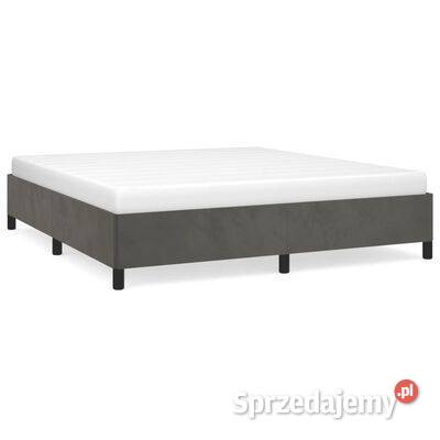 vidaXL Rama łóżka ciemnoszara 160x200 Warszawa