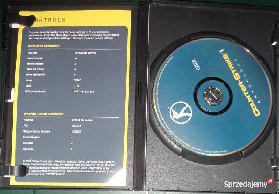 Counter-Strike 1 Anthology DVD rom (PC, 2005) complete