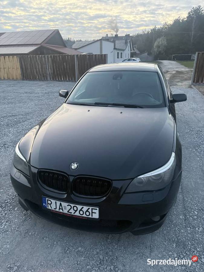 BMW 5 e60 30 Diesel 235 super stan samochód Groble