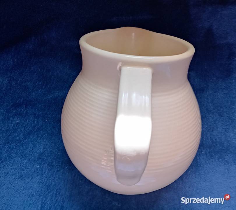 Ceramiczni dzbanek art deco sygnowany Niemcy Porcelana i szkło Koźminek