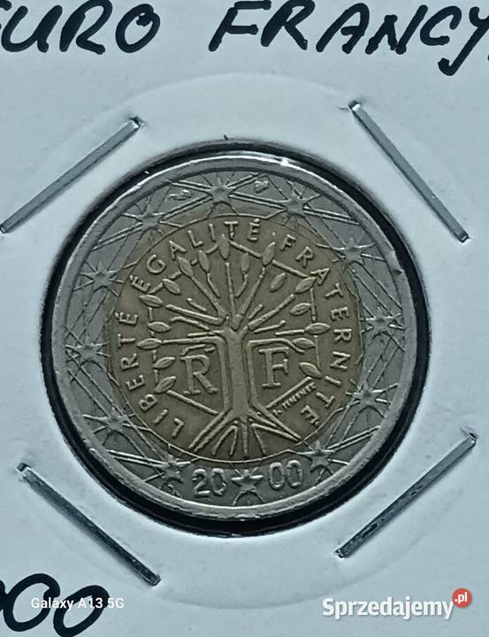 2 Euro Francja 2000 r wielkopolskie Konin