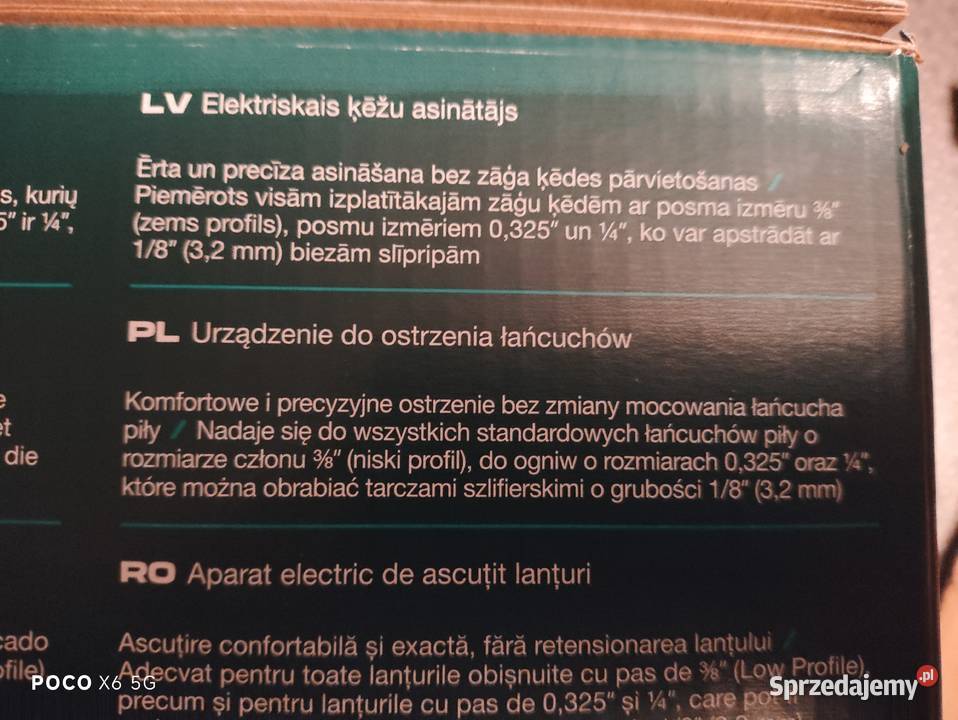Parkside PEKSG 85 E4 urzadzenie do ostrzenia Bolesławiec