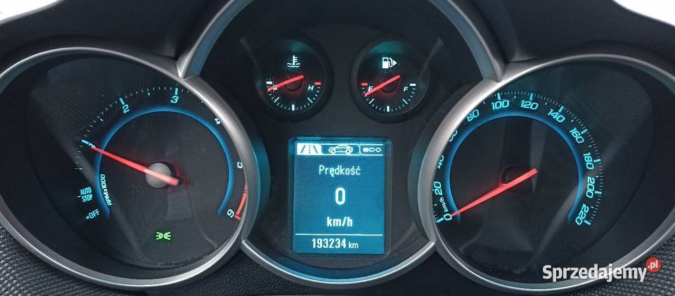 Chevrolet Cruz LT światła do jazdy dziennej warmińsko-mazurskie Kętrzyn