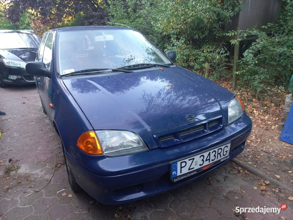 sprzedam samochód Suzuki Swift 13 benzyna 2000r nieuszkodzony wielkopolskie Puszczykowo