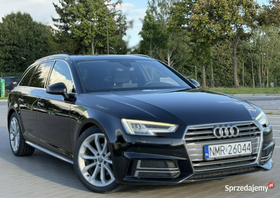 Audi A4 Avant 20 TDI 150 FULL LED PEŁEN SLINE ASR (kontrola trakcji) Mrągowo