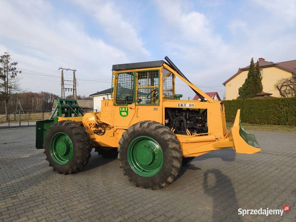 Ciągnik Leśny Zrywkowy LKT 81 TURBO Ciągniki mazowieckie Łaskarzew