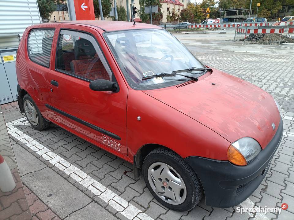 Fiat Seicento 900 salon Polska znikomy przebieg Rok produkcji 1999 Samochody osobowe małopolskie