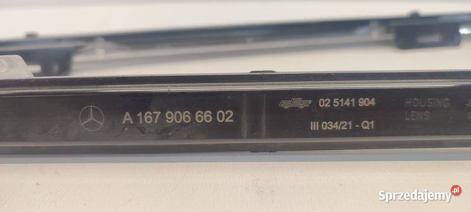 MERCEDES GLE53 A167 OŚWIETLENIE PROGU PRAWEGO