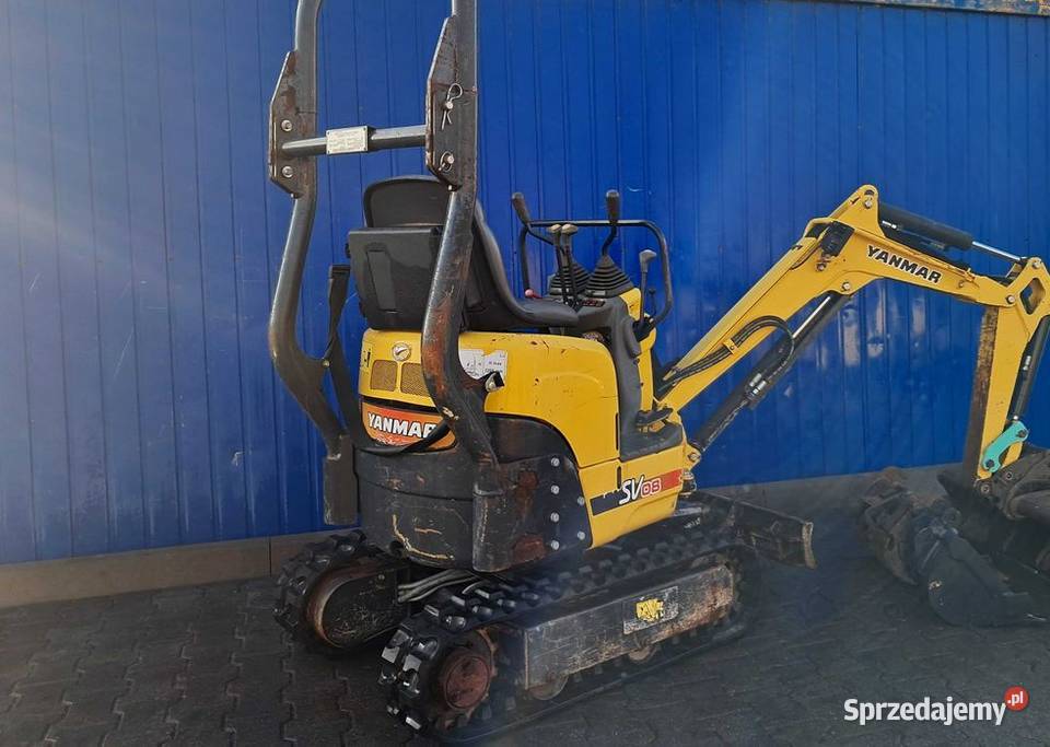 Minikoparka YANMAR SV 08 17r 1t vio 102 jcb 8008 Sułów sprzedam