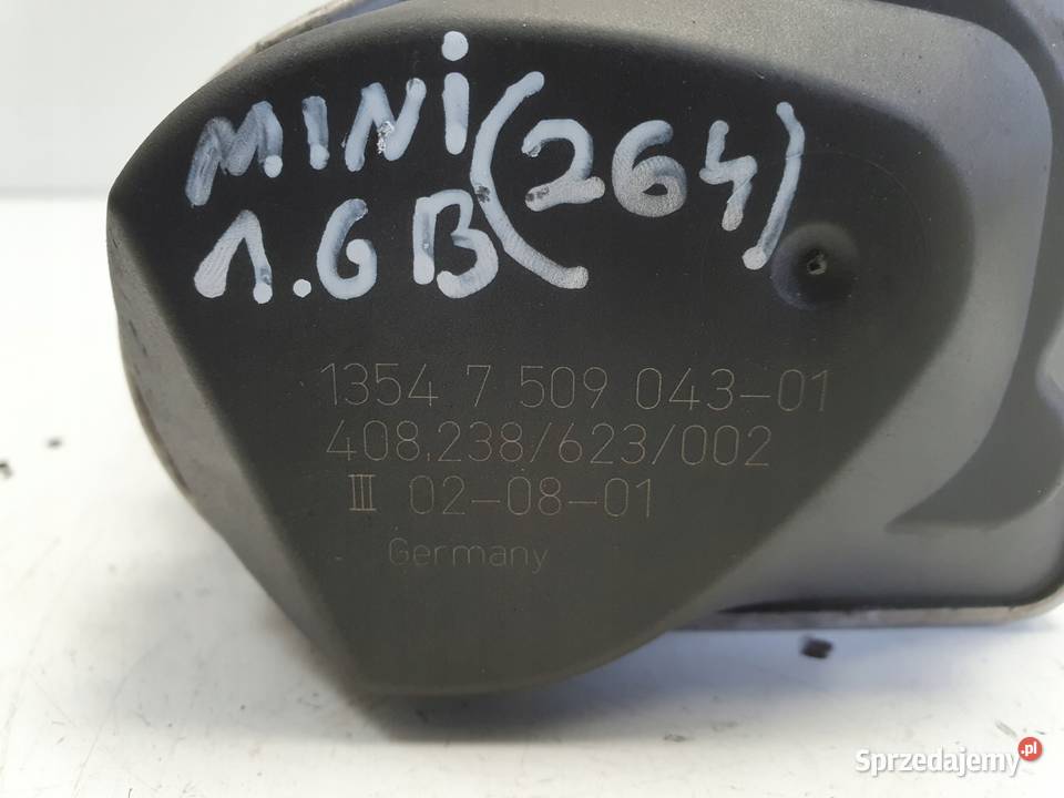 PRZEPUSTNICA Mini Cooper R50 R53 16 16V 7509043 Chełm