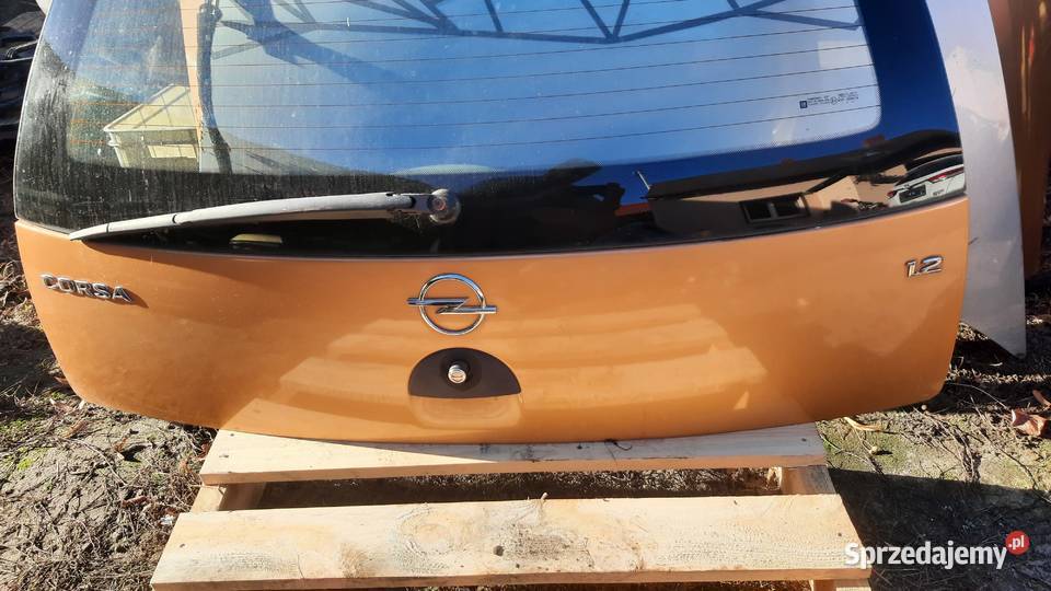 klapa kompletna Opel Corsa C 3 i 5 drzwi lak osobowe Dębno