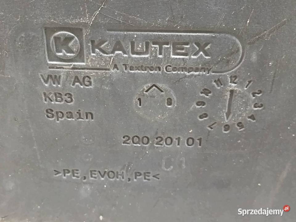 ZBIORNIK PALIWA BAK 10 TSI 6F 2Q0201021GL osobowe Zbiorniki