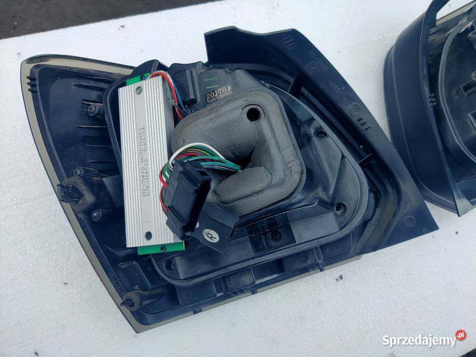 LAMPY TYLNE DIODOWE VW POLO 6R BLACK SMOKE mazowieckie Szydłowiec