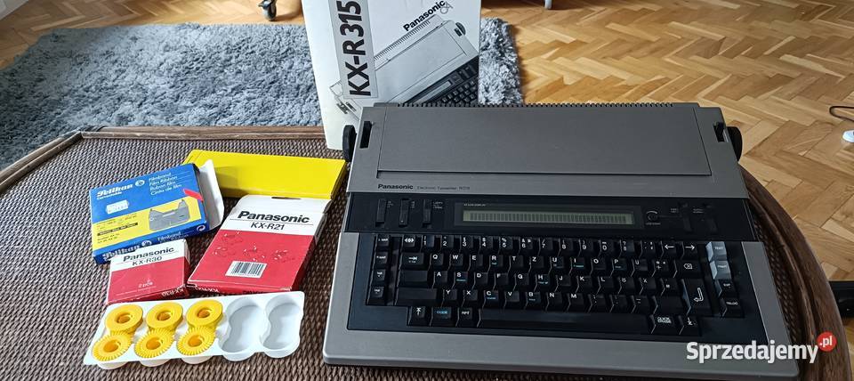 Jedyna na rynku maszyna do pisania Panasonic Warszawa