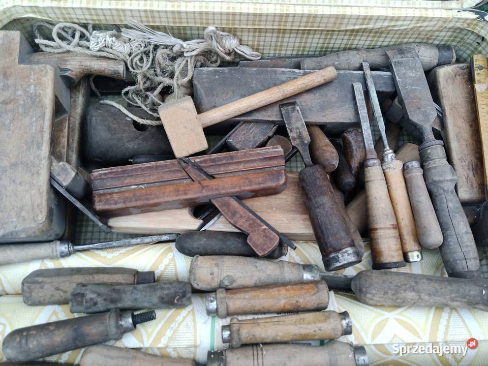 Zestaw narzędzi stolarskich kilkanaście sztuk Katowice