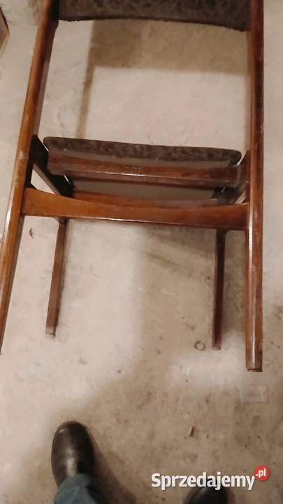 Stol 6 krzesel Swarzedzprl 1972r Meble