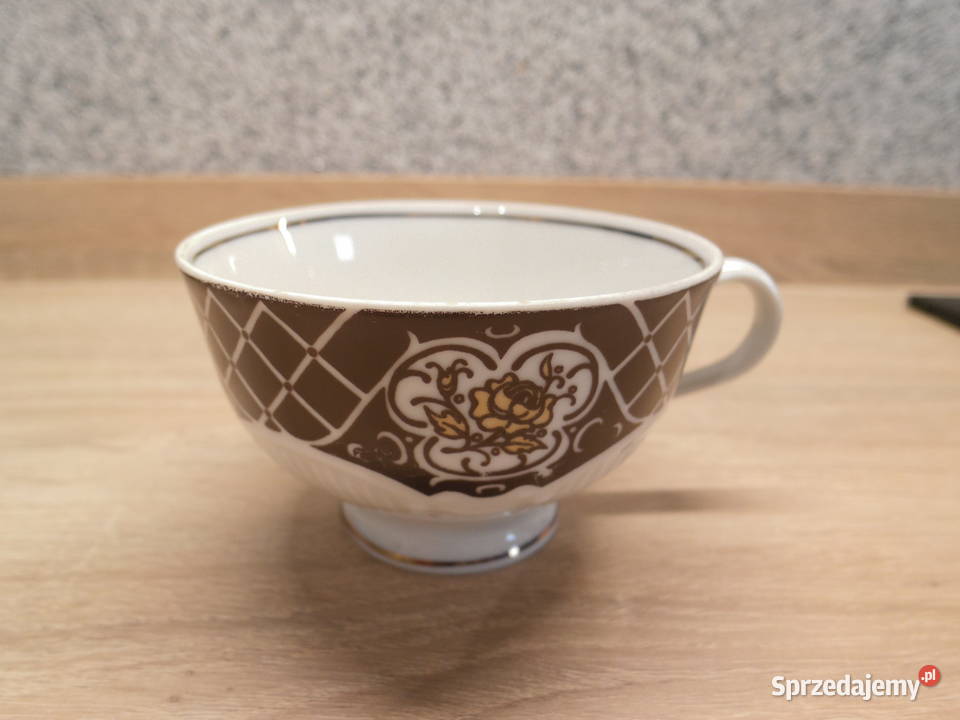 Porcelanowa filiżanka CP Porcelana i szkło wielkopolskie